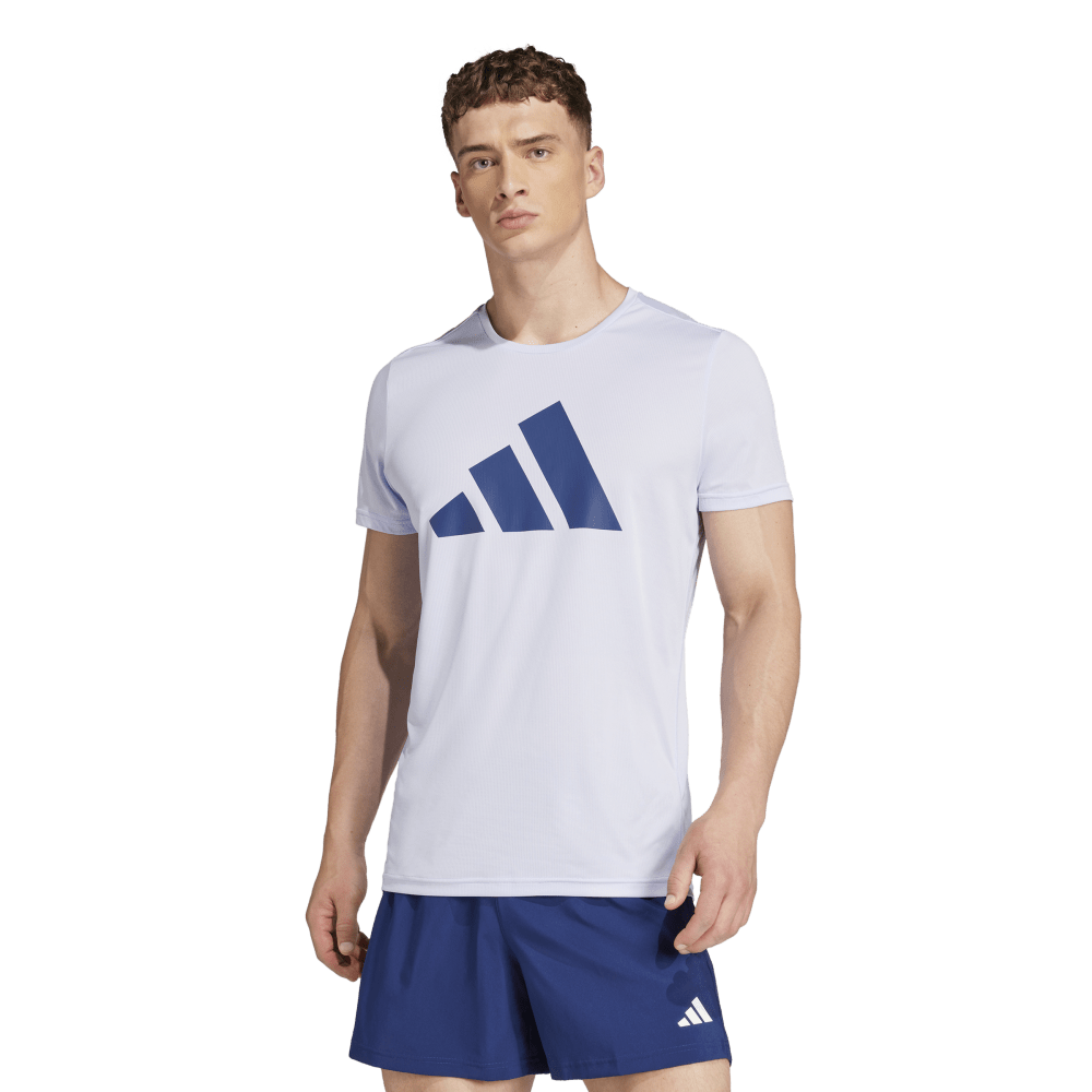 Adidas Run It Tee Camiseta Manga Corta morado de hombre para correr
