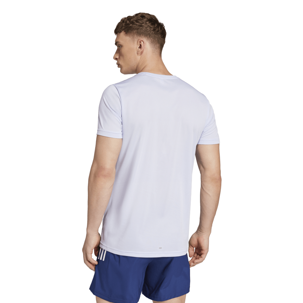 Adidas Run It Tee Camiseta Manga Corta morado de hombre para correr