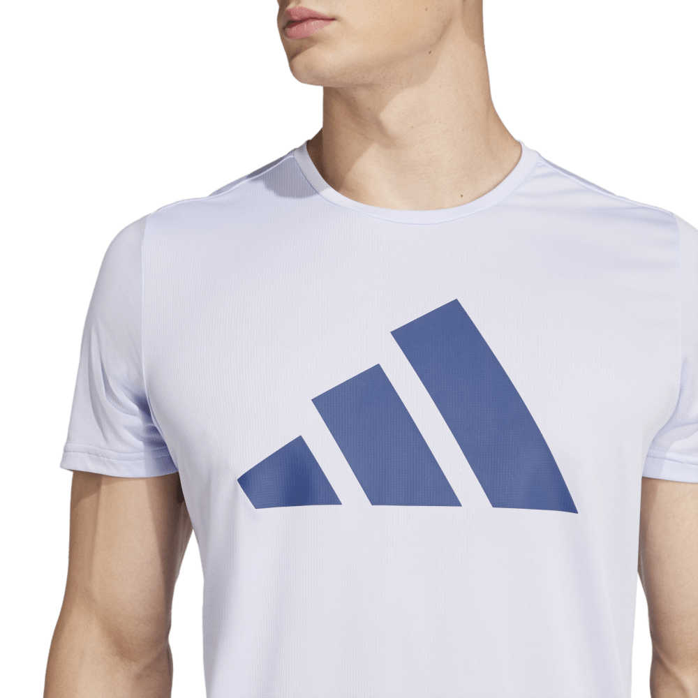 Adidas Run It Tee Camiseta Manga Corta morado de hombre para correr