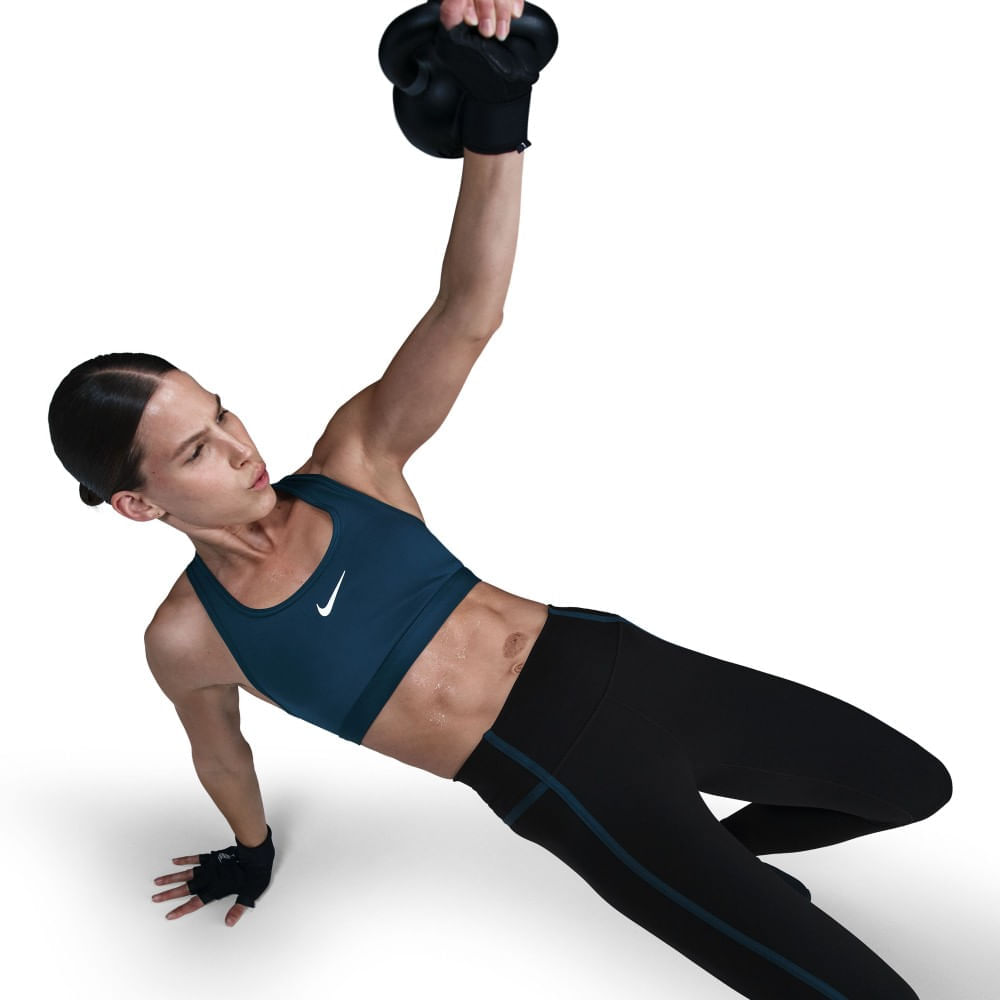 Nike W Nk One Df Hr 7/8 Tight Sport Licra negro de mujer para entrenamiento