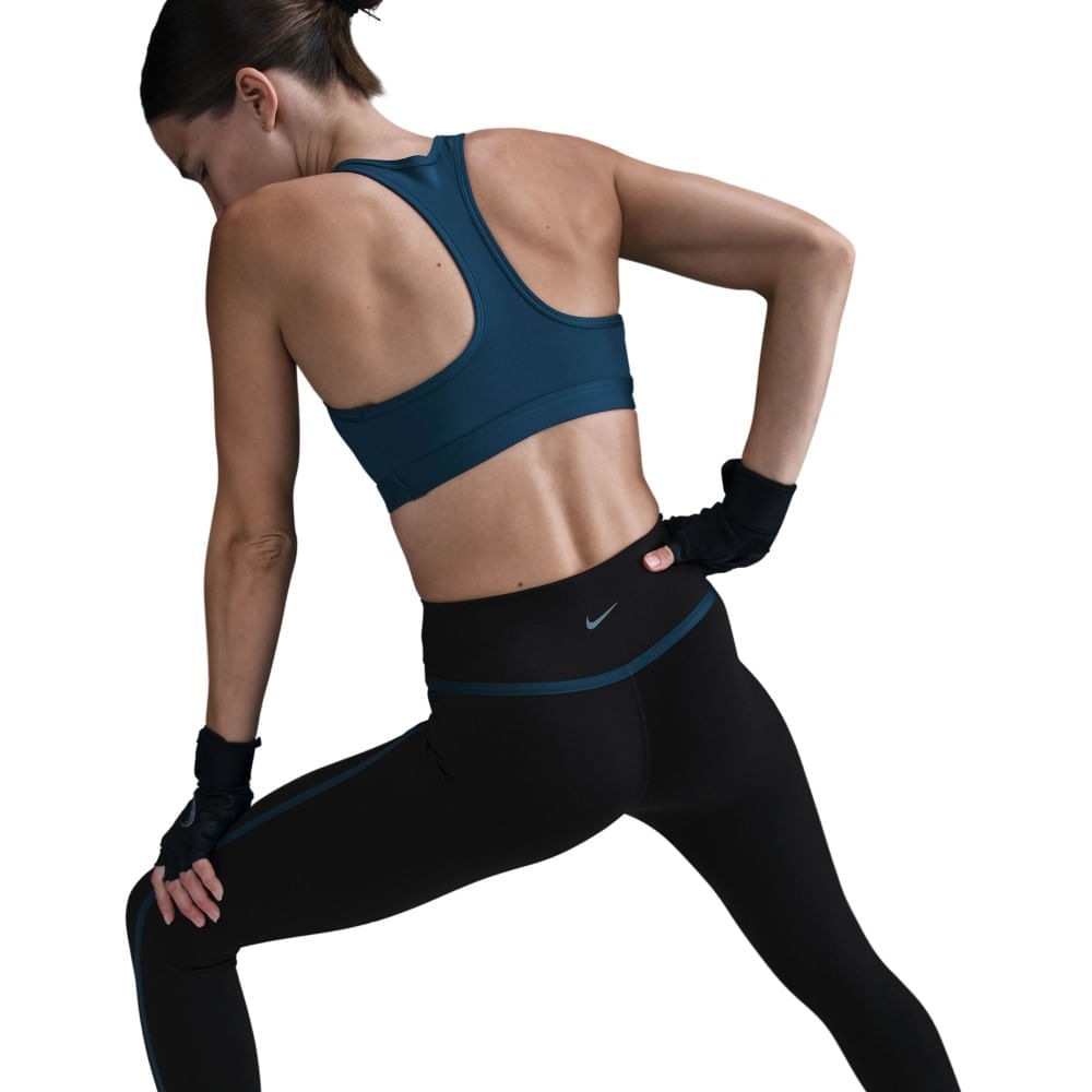 Nike W Nk One Df Hr 7/8 Tight Sport Licra negro de mujer para entrenamiento