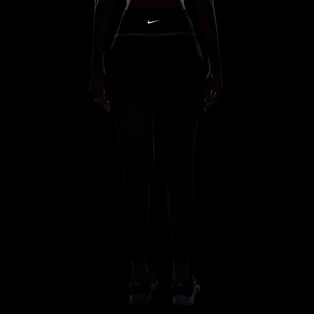 Nike W Nk One Df Hr 7/8 Tight Sport Licra negro de mujer para entrenamiento