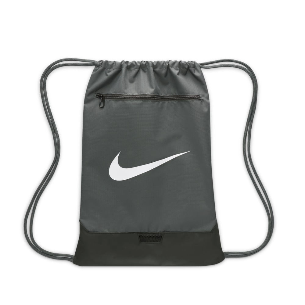 Nike Nk Brsla Drawstrng - 9.5 (18L) Gym Sack gris de hombre para entrenamiento