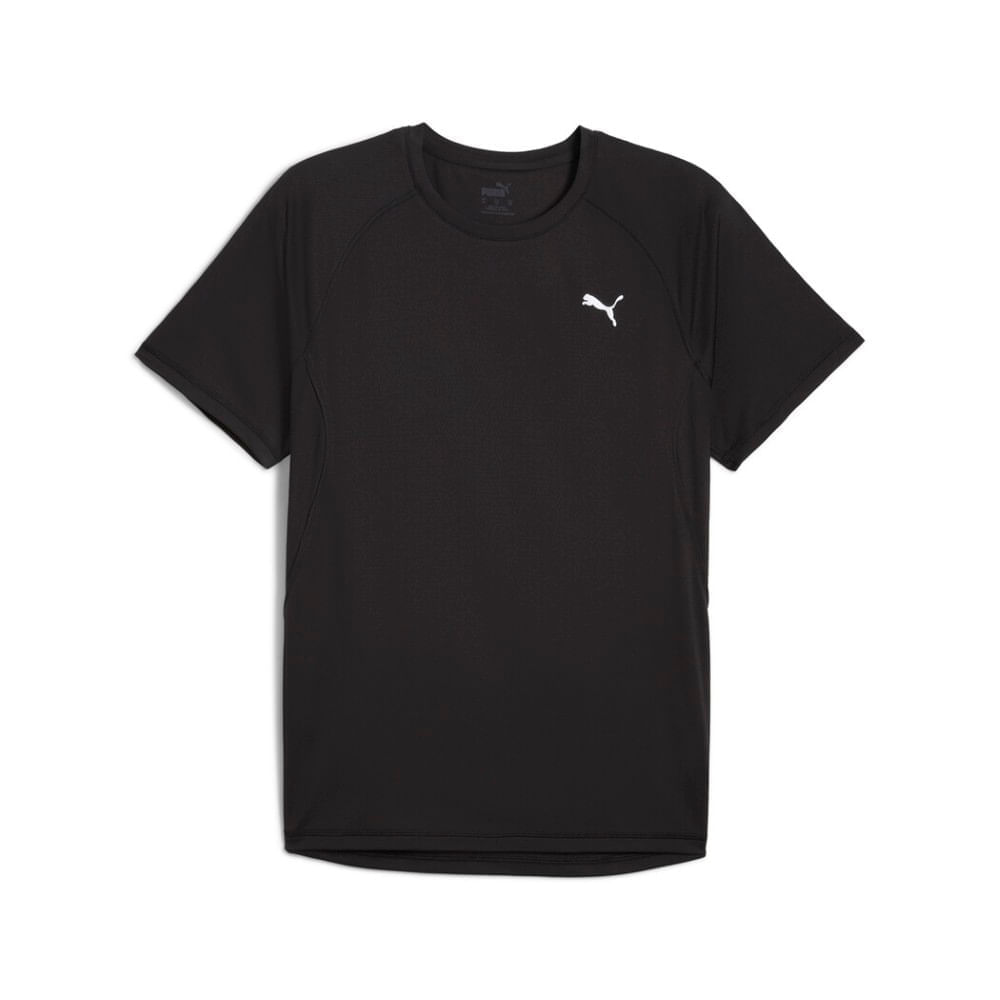 Puma M Run Velocity Tee Camiseta Manga Corta negro de hombre para correr
