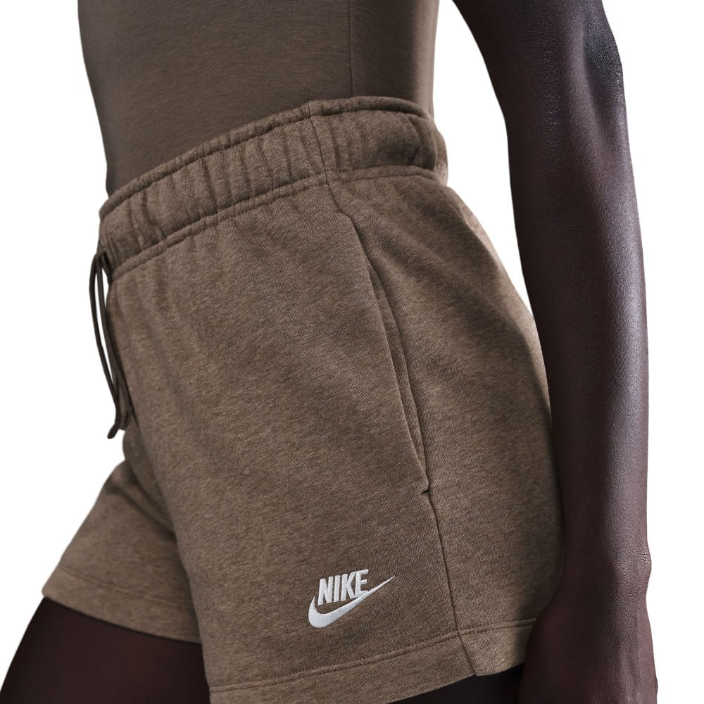Nike W Nsw Club Flc Mr Short Pantaloneta cafe de mujer lifestyle