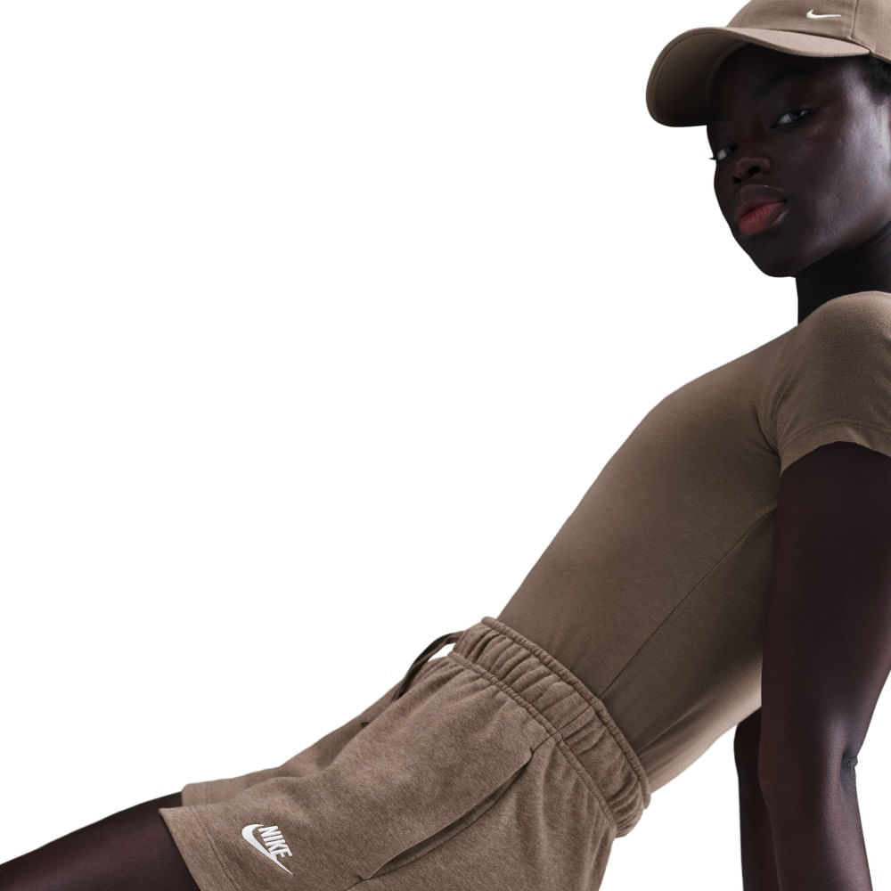 Nike W Nsw Club Flc Mr Short Pantaloneta cafe de mujer lifestyle