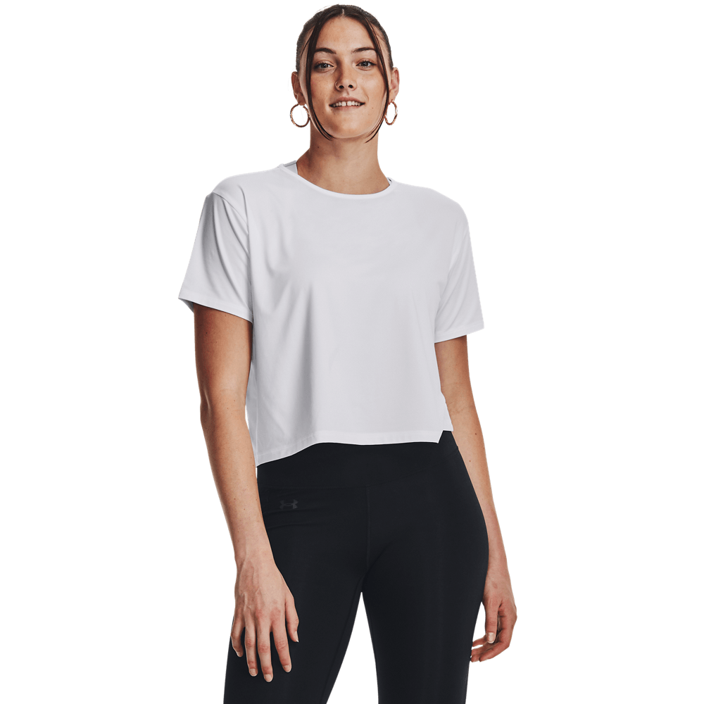 UA Ion Ss Camiseta Manga Corta blanco de mujer para entrenamiento