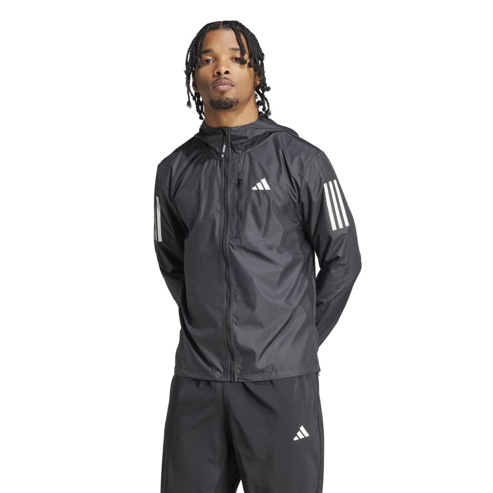 Adidas Otr B Jkt  Chaquetas Negro De Hombre Para Correr