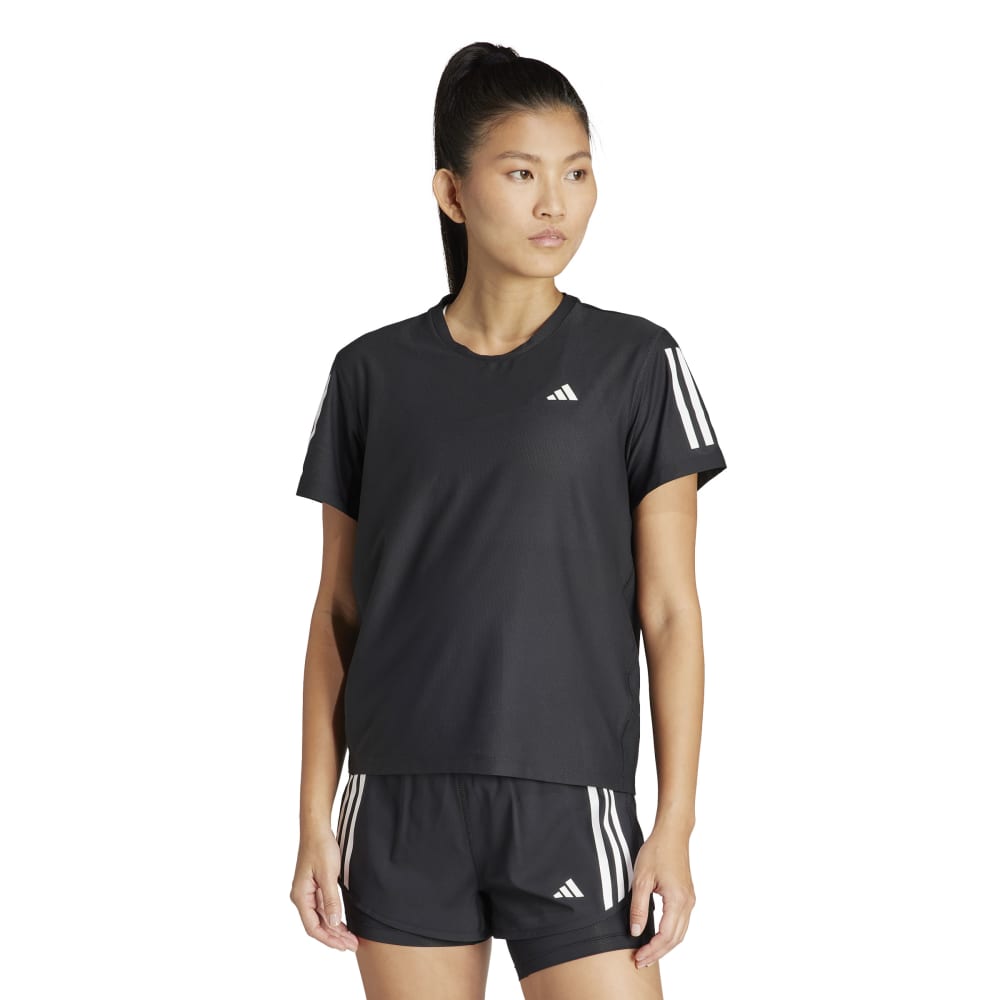Adidas Otr B Tee Camiseta Manga Corta negro de mujer para correr