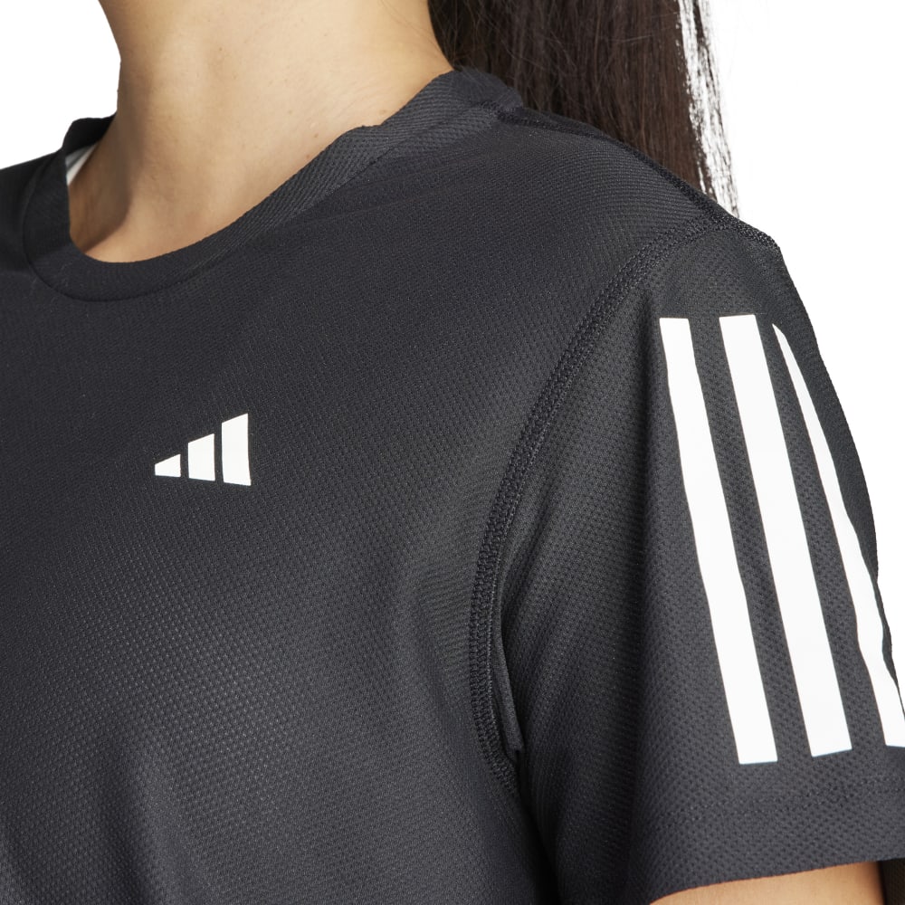 Adidas Otr B Tee Camiseta Manga Corta negro de mujer para correr
