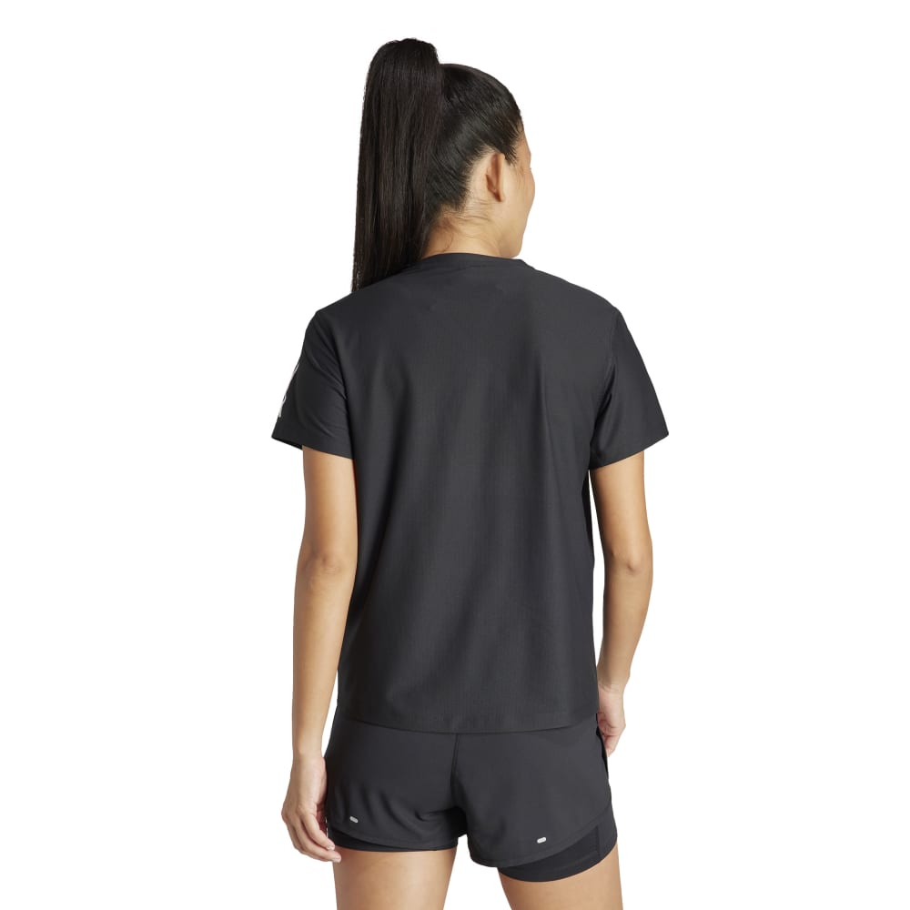 Adidas Otr B Tee Camiseta Manga Corta negro de mujer para correr