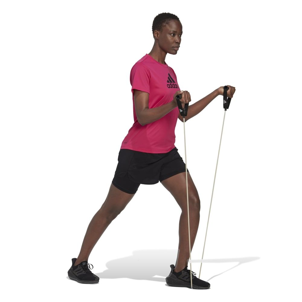 Adidas W Min 2In1 Sho Pantaloneta negro de mujer para entrenamiento
