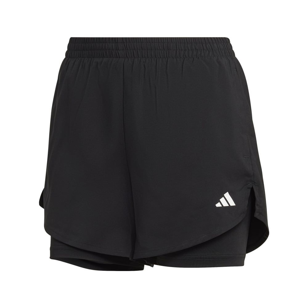 Adidas W Min 2In1 Sho Pantaloneta negro de mujer para entrenamiento