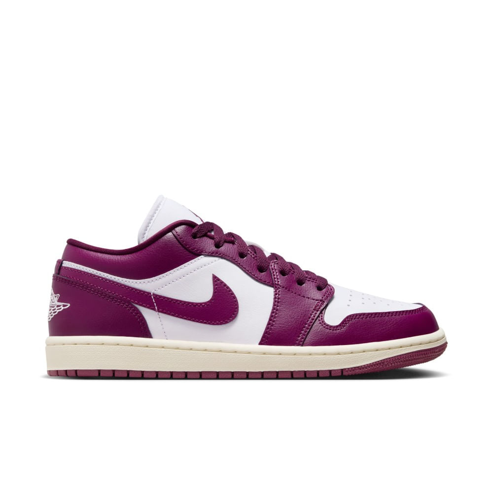 nike wmns air jordan 1 low tenis blanco de mujer lifestyle