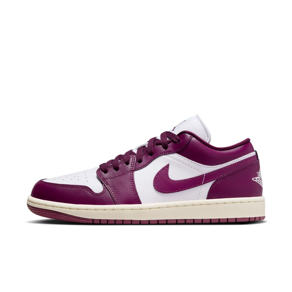 nike wmns air jordan 1 low tenis blanco de mujer lifestyle