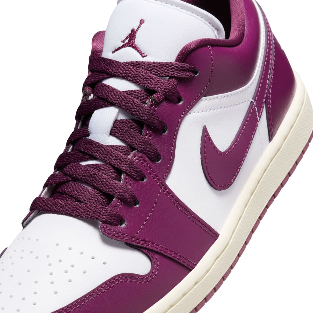 nike wmns air jordan 1 low tenis blanco de mujer lifestyle