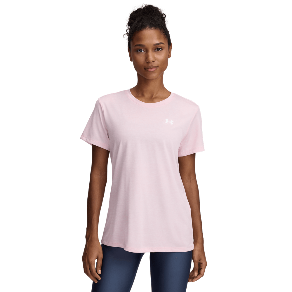 UA H Ssc- Twist Camiseta Manga Corta rosado de mujer para entrenamiento