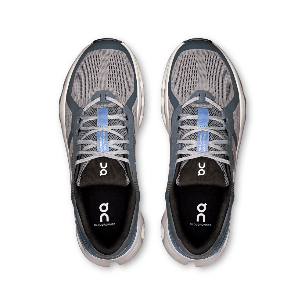 On Cloudrunner 2 Tenis gris de hombre para correr