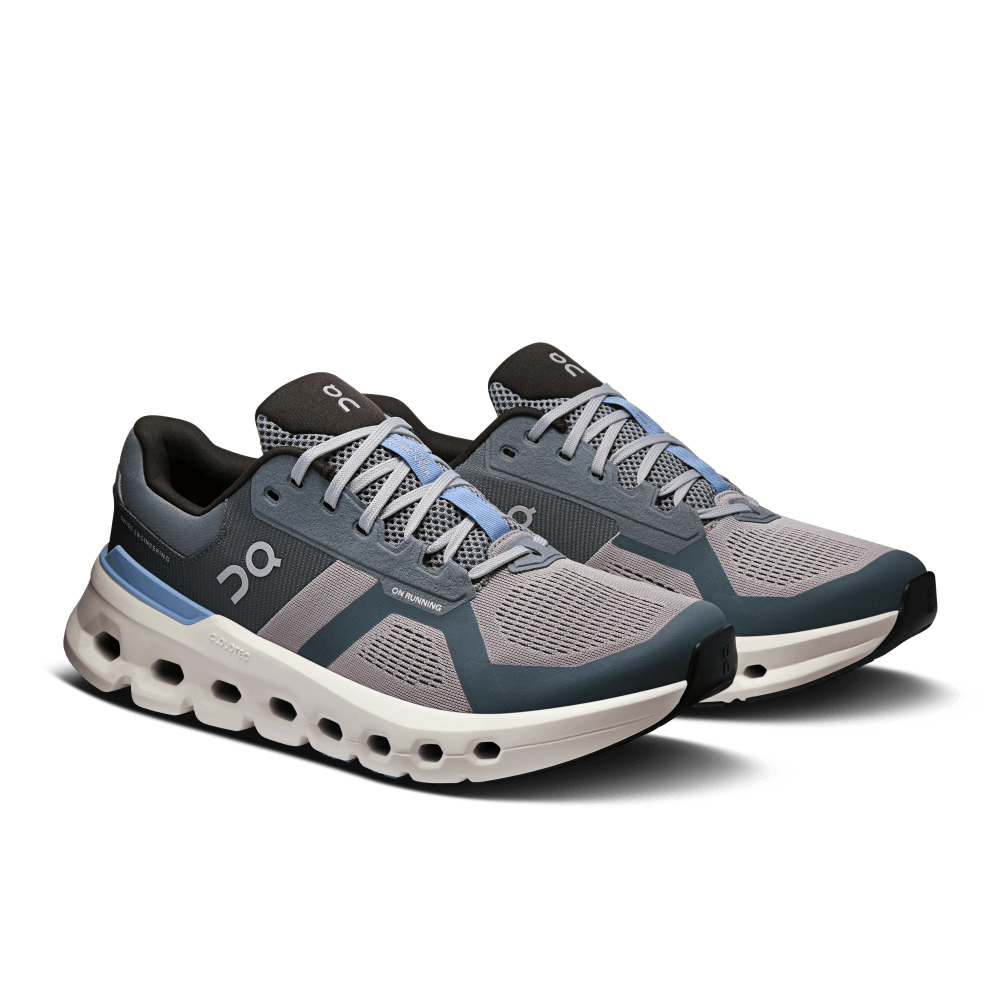 On Cloudrunner 2 Tenis gris de hombre para correr
