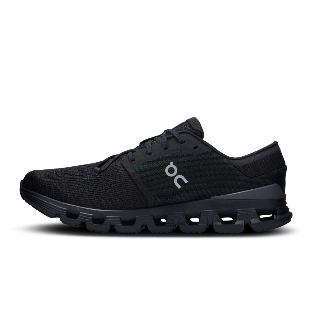 On Cloud X 4 Tenis negro de hombre para entrenamiento
