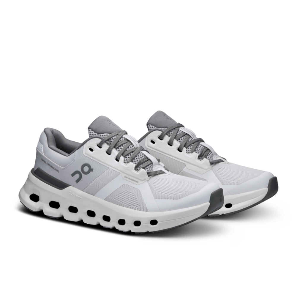 On Cloudrunner 2 Tenis blanco de mujer para correr