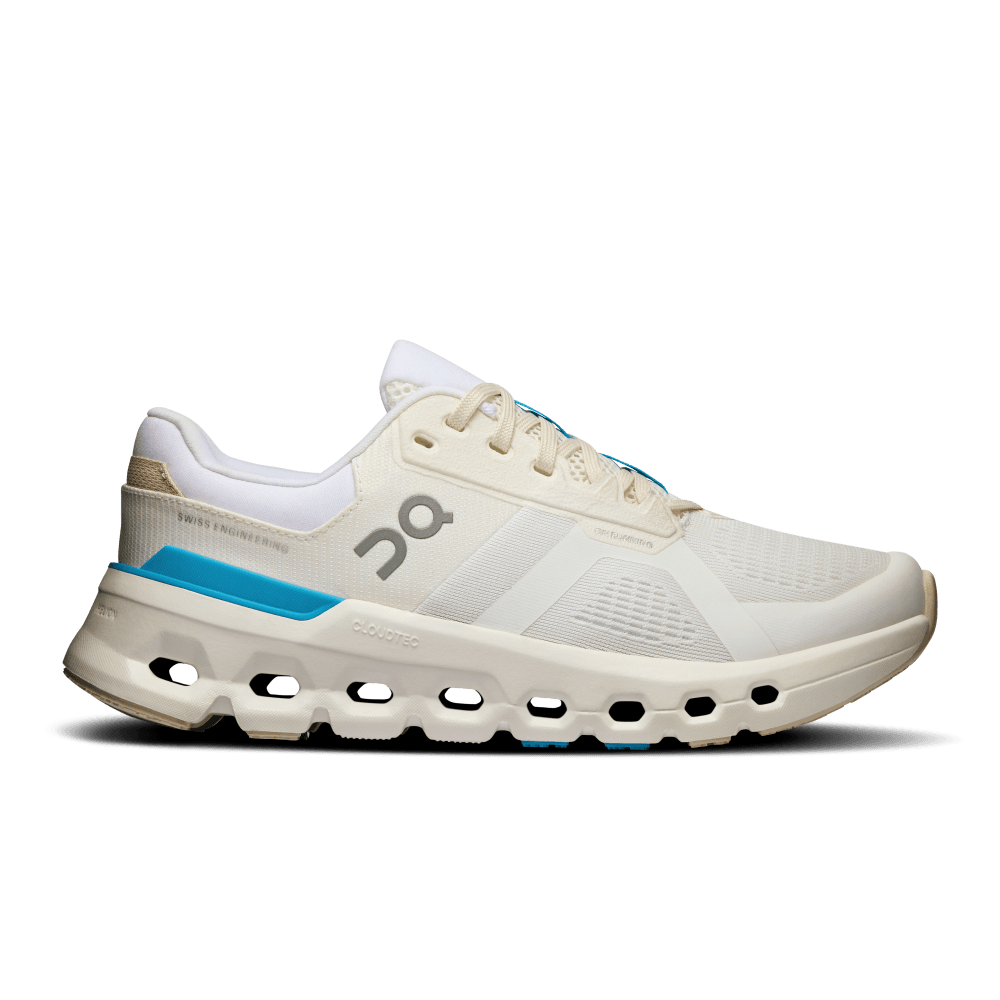 On Cloudrunner 2 Tenis blanco de mujer para correr