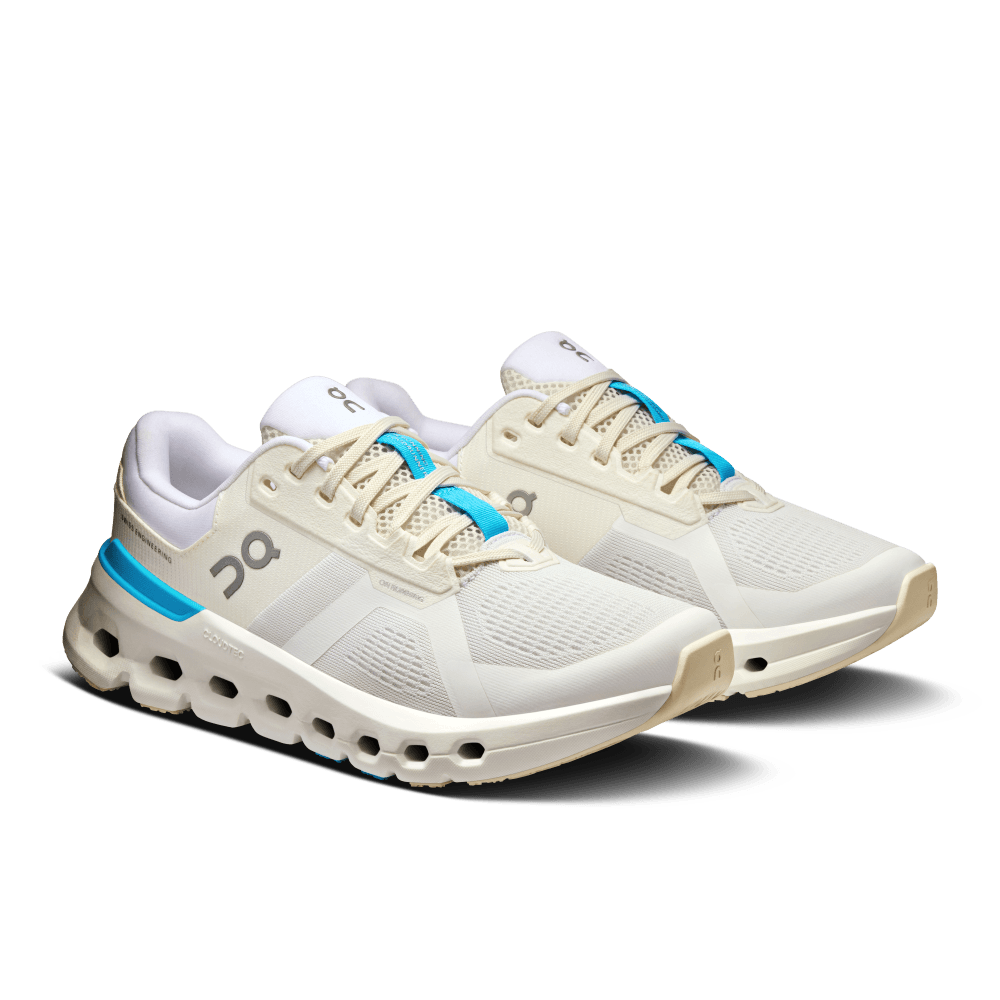 On Cloudrunner 2 Tenis blanco de mujer para correr