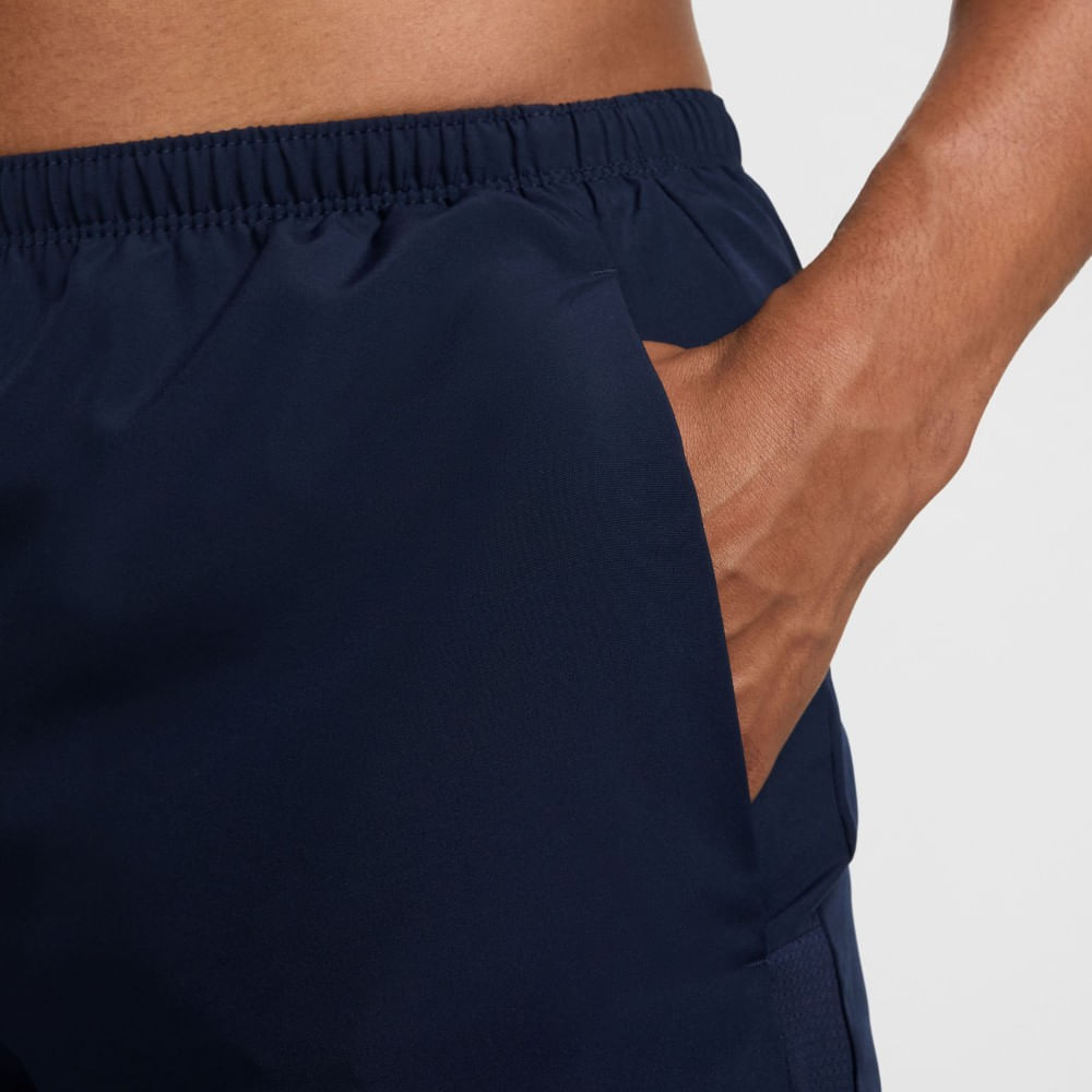 Nike M Nk Df Challenger Short 7Bf Pantaloneta azul de hombre para correr