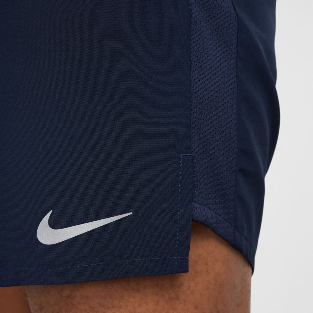 Nike M Nk Df Challenger Short 7Bf Pantaloneta azul de hombre para correr