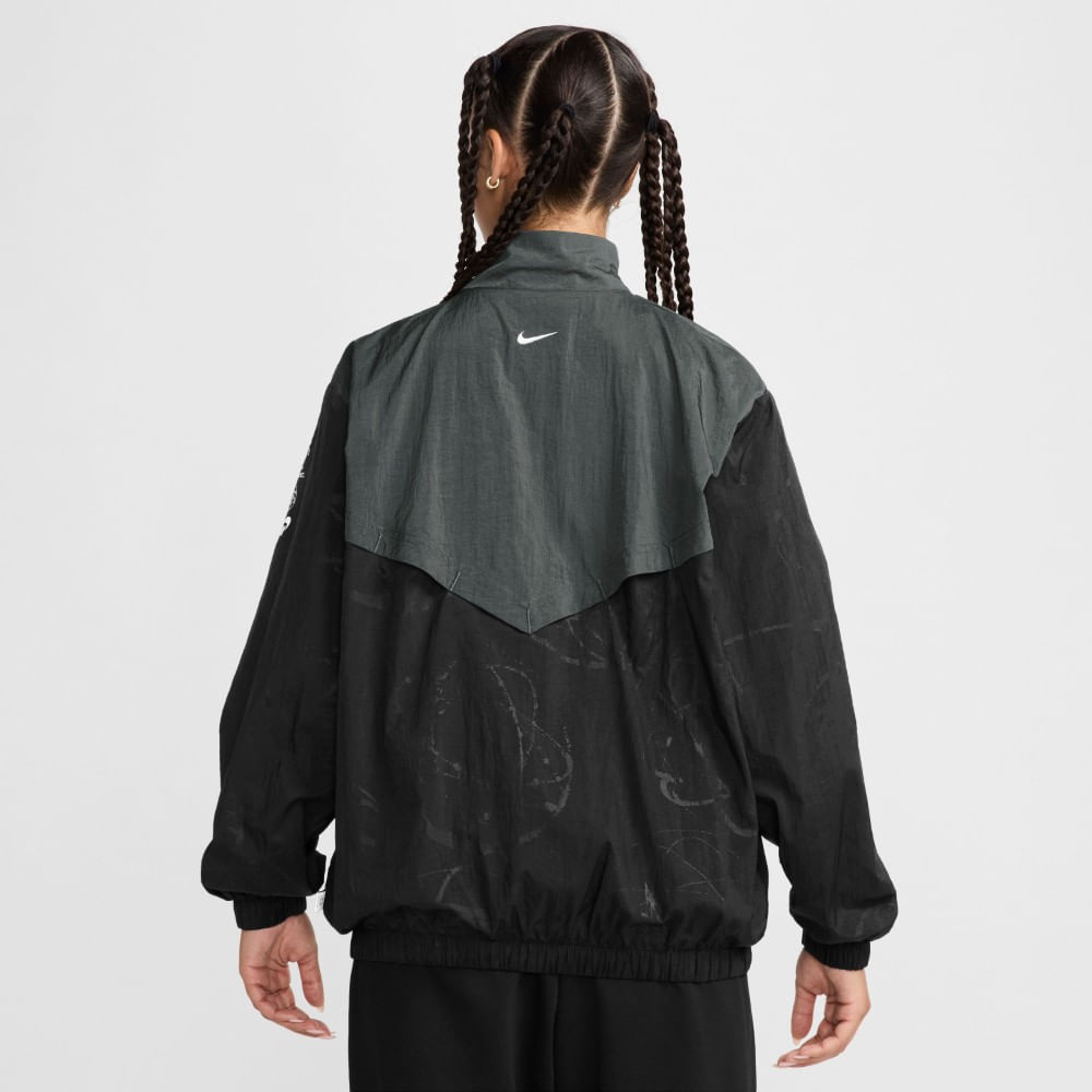 Nike W Nsw Brkng Wr Jkt Chaqueta negro de mujer lifestyle