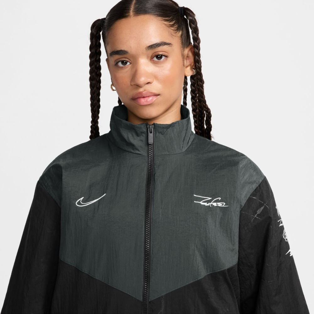 Nike W Nsw Brkng Wr Jkt Chaqueta negro de mujer lifestyle