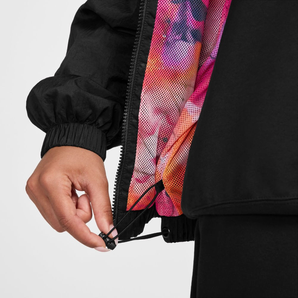 Nike W Nsw Brkng Wr Jkt Chaqueta negro de mujer lifestyle