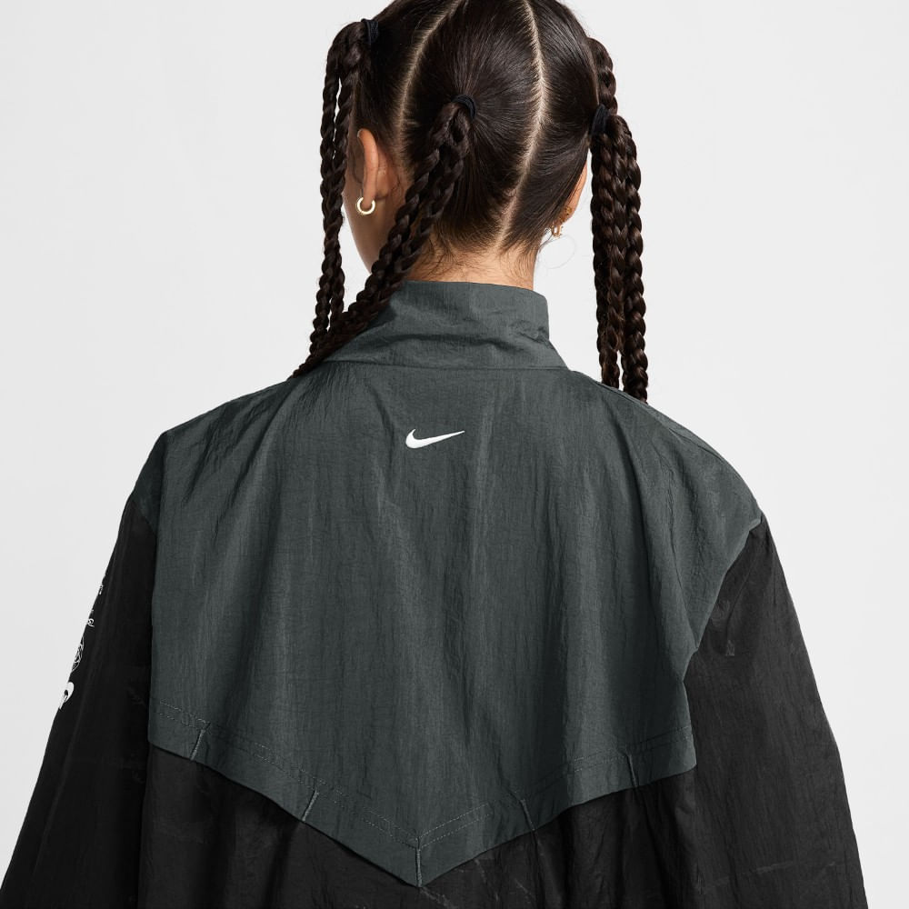 Nike W Nsw Brkng Wr Jkt Chaqueta negro de mujer lifestyle