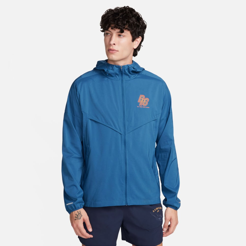 Nike M Nk Run Energy Windrunner Chaqueta azul de hombre para correr