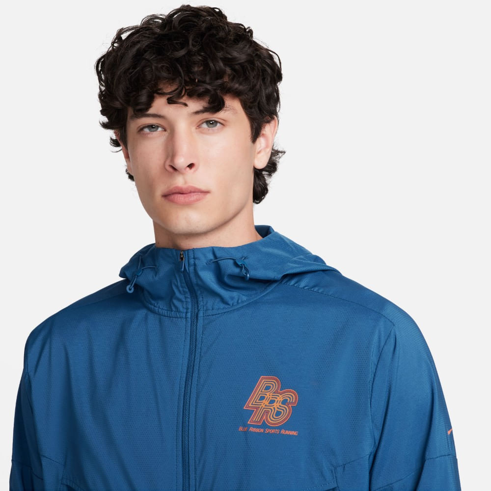 Nike M Nk Run Energy Windrunner Chaqueta azul de hombre para correr