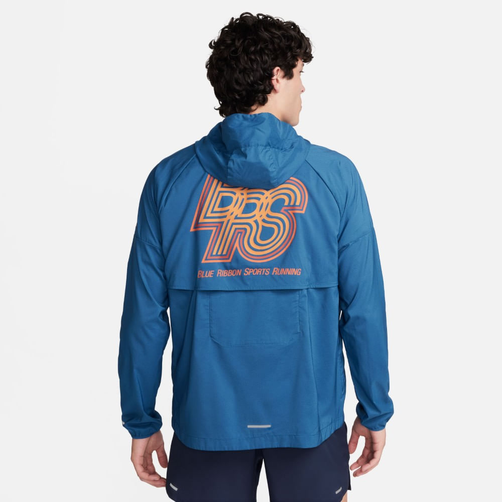 Nike M Nk Run Energy Windrunner Chaqueta azul de hombre para correr