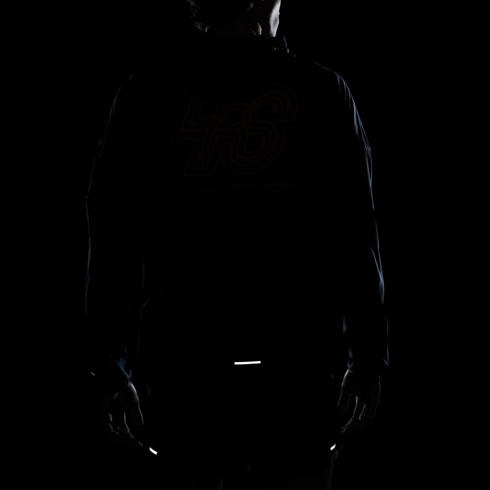 Nike M Nk Run Energy Windrunner Chaqueta azul de hombre para correr