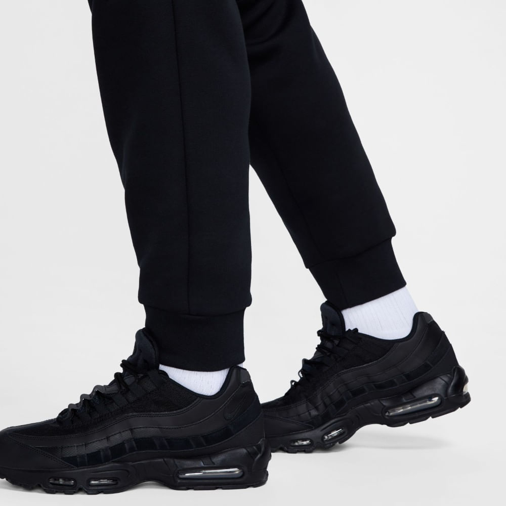 Nike M Nk Tch Flc Jggr Pantalón negro de hombre lifestyle