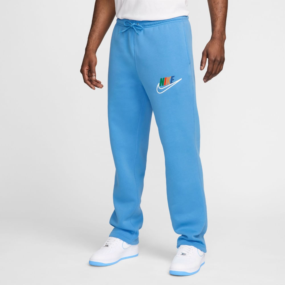 Nike M Nk Club Bb Oh Pnt Ftura Blck Pantalón azul de hombre lifestyle
