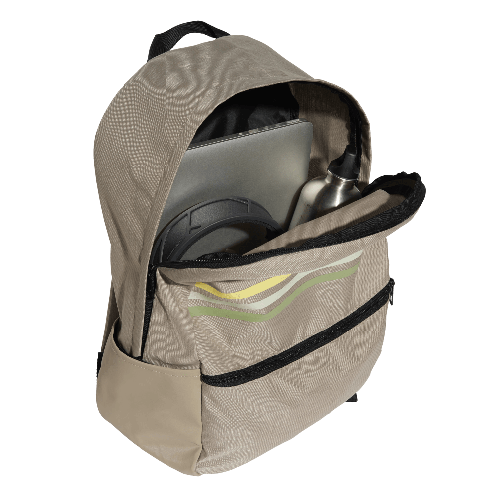 Adidas Morral Classic 3 Rayas Horizontal verde unisex lifestyle