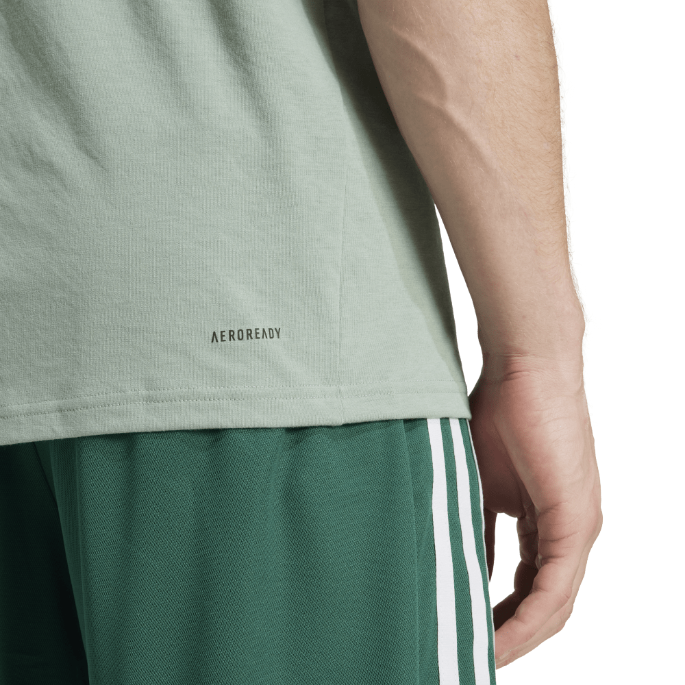 Adidas Tr-Es Fr Logo T Camiseta Manga Corta verde de hombre para entrenamiento