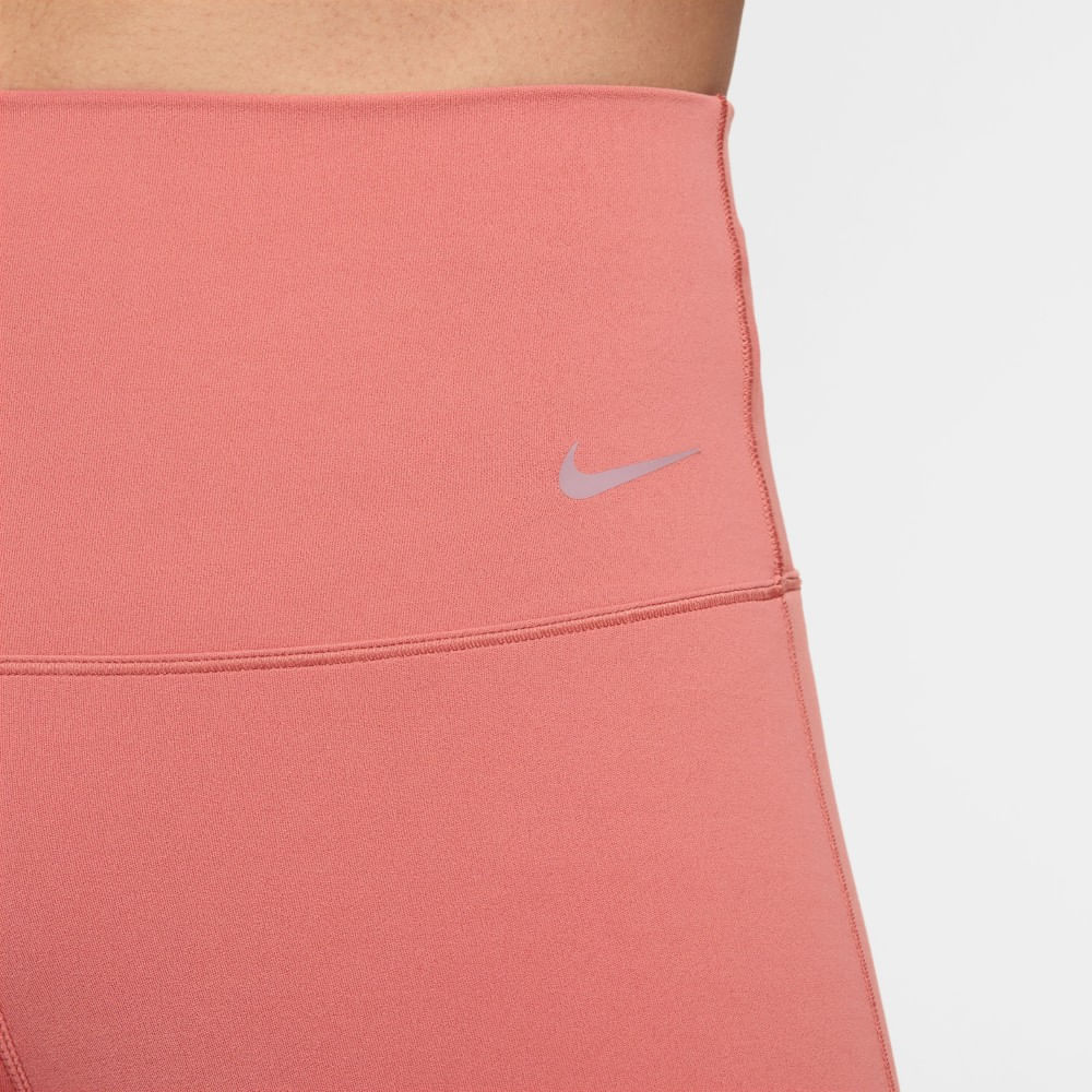 Nike W Nk Df Zenvy Hr Flare Pantalón rosado de mujer para entrenamiento