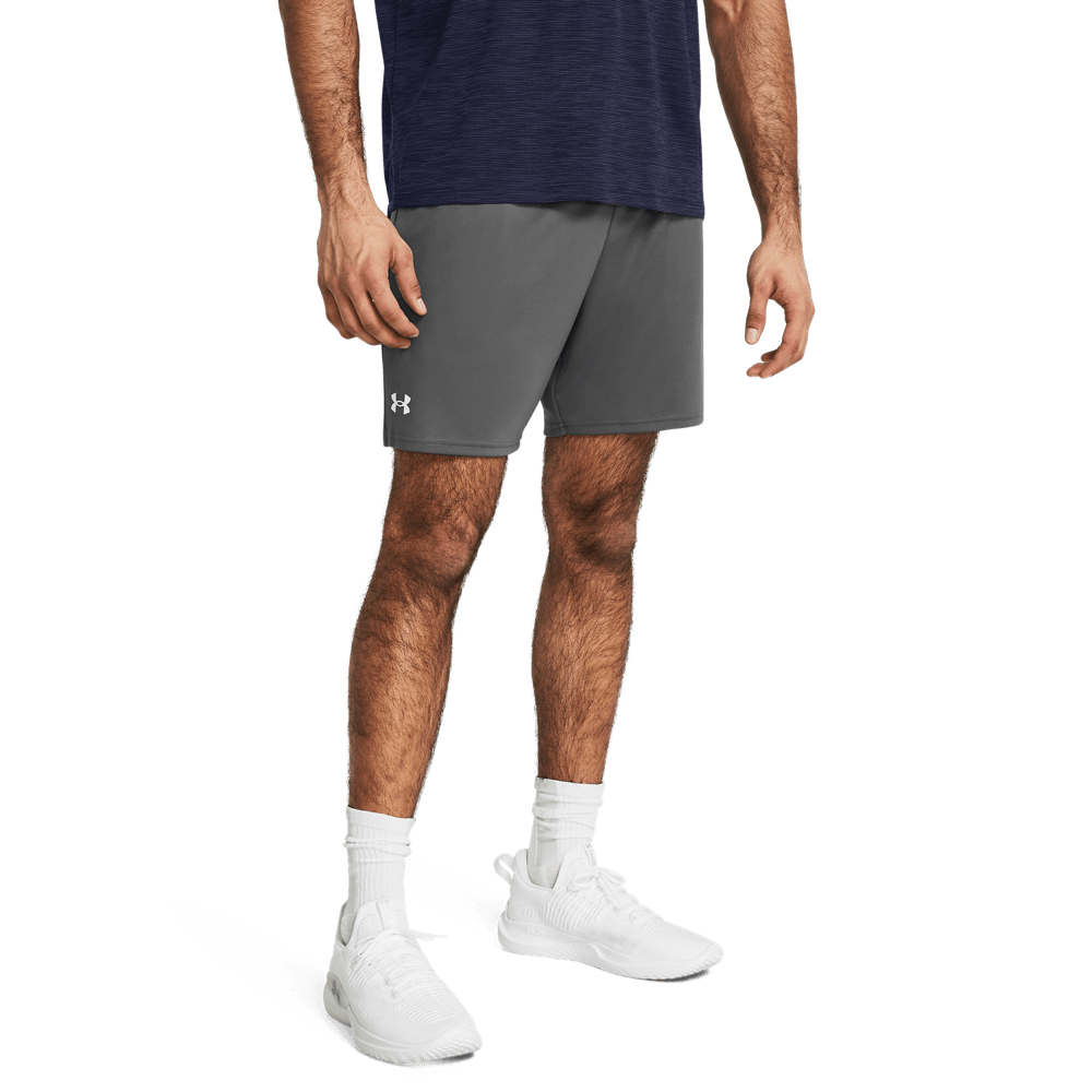 UA Tech 7In Shorts Pantaloneta gris de hombre para entrenamiento
