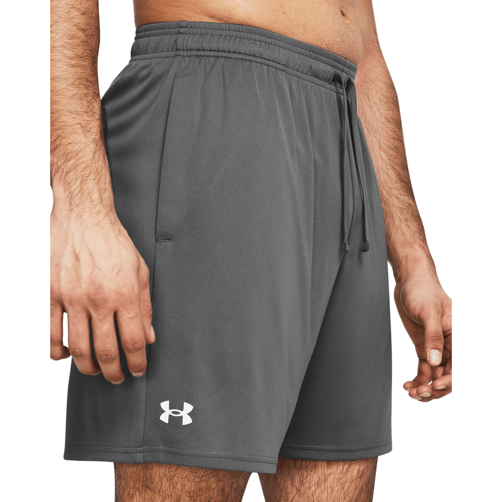 UA Tech 7In Shorts Pantaloneta gris de hombre para entrenamiento