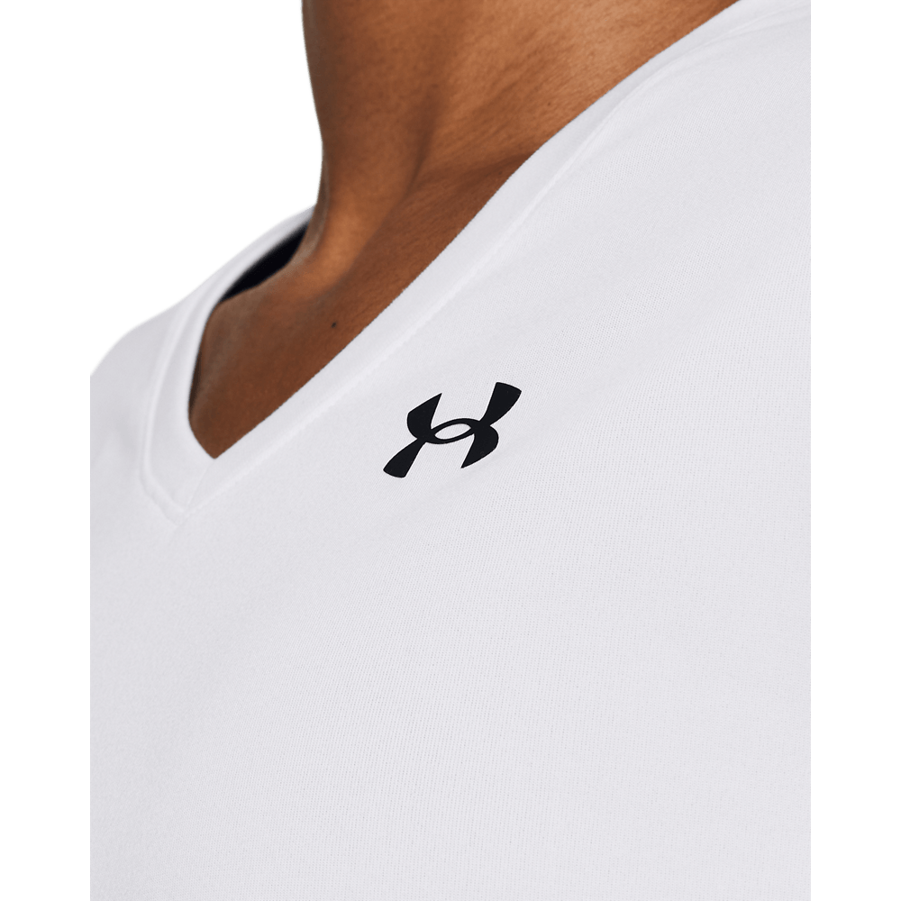 UA H Ssv- Solid Camiseta Manga Corta blanco de mujer para entrenamiento