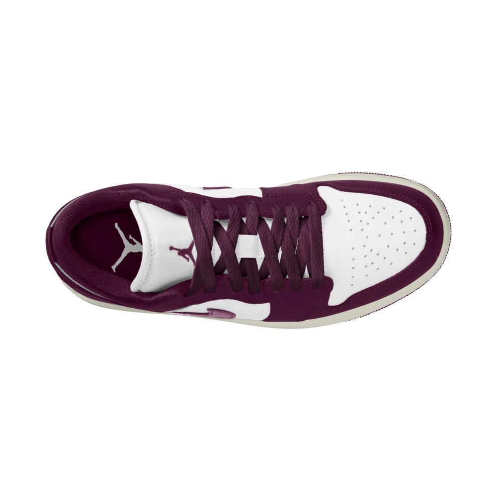 nike wmns air jordan 1 low tenis blanco de mujer lifestyle