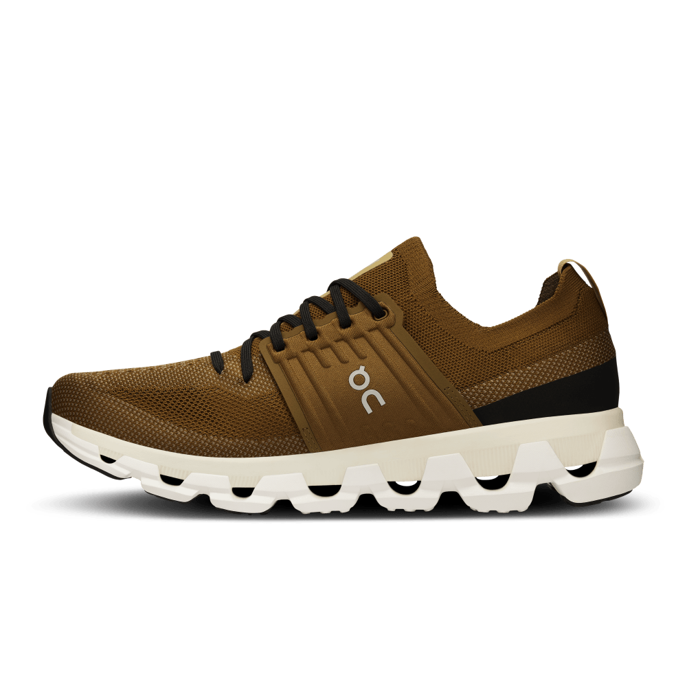 On Cloudswift Tenis verde de hombre para correr