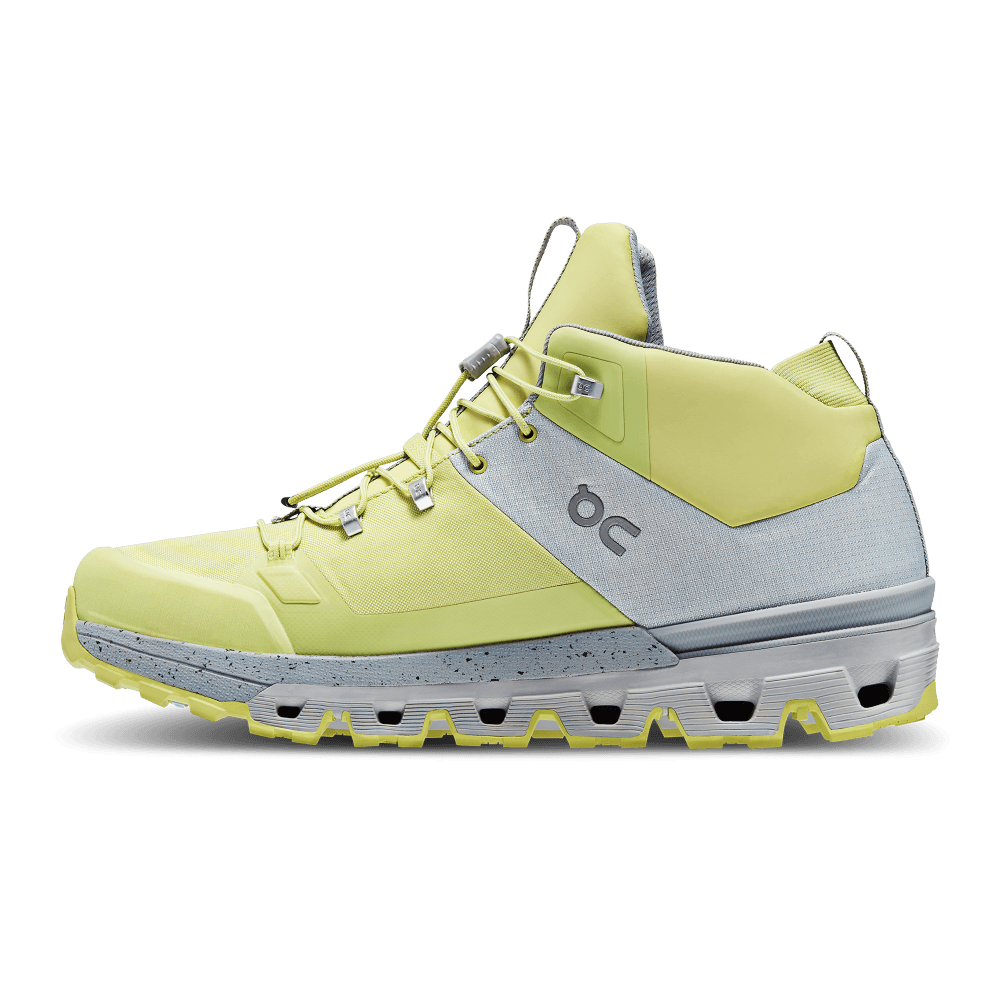 On Cloudtrax Waterproof Tenis gris de hombre para outdoor