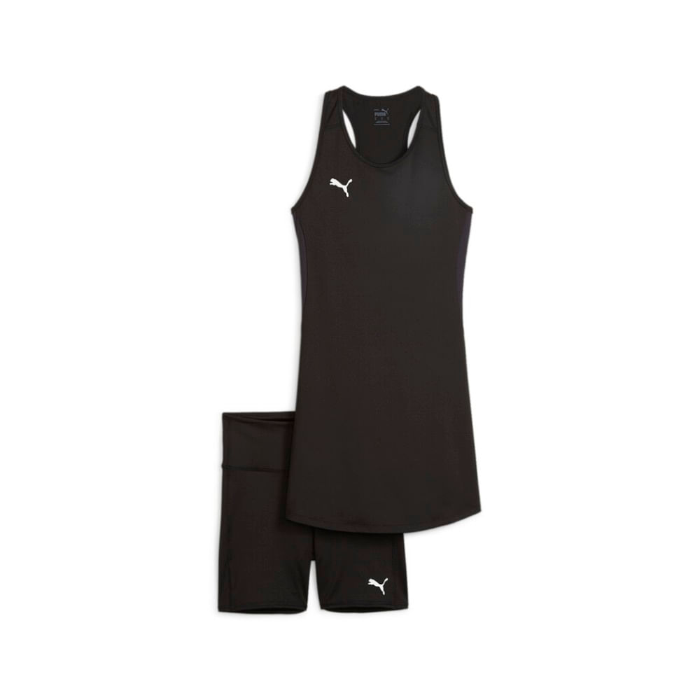 Puma Teamgoal Dress W Conjunto negro de mujer para futbol