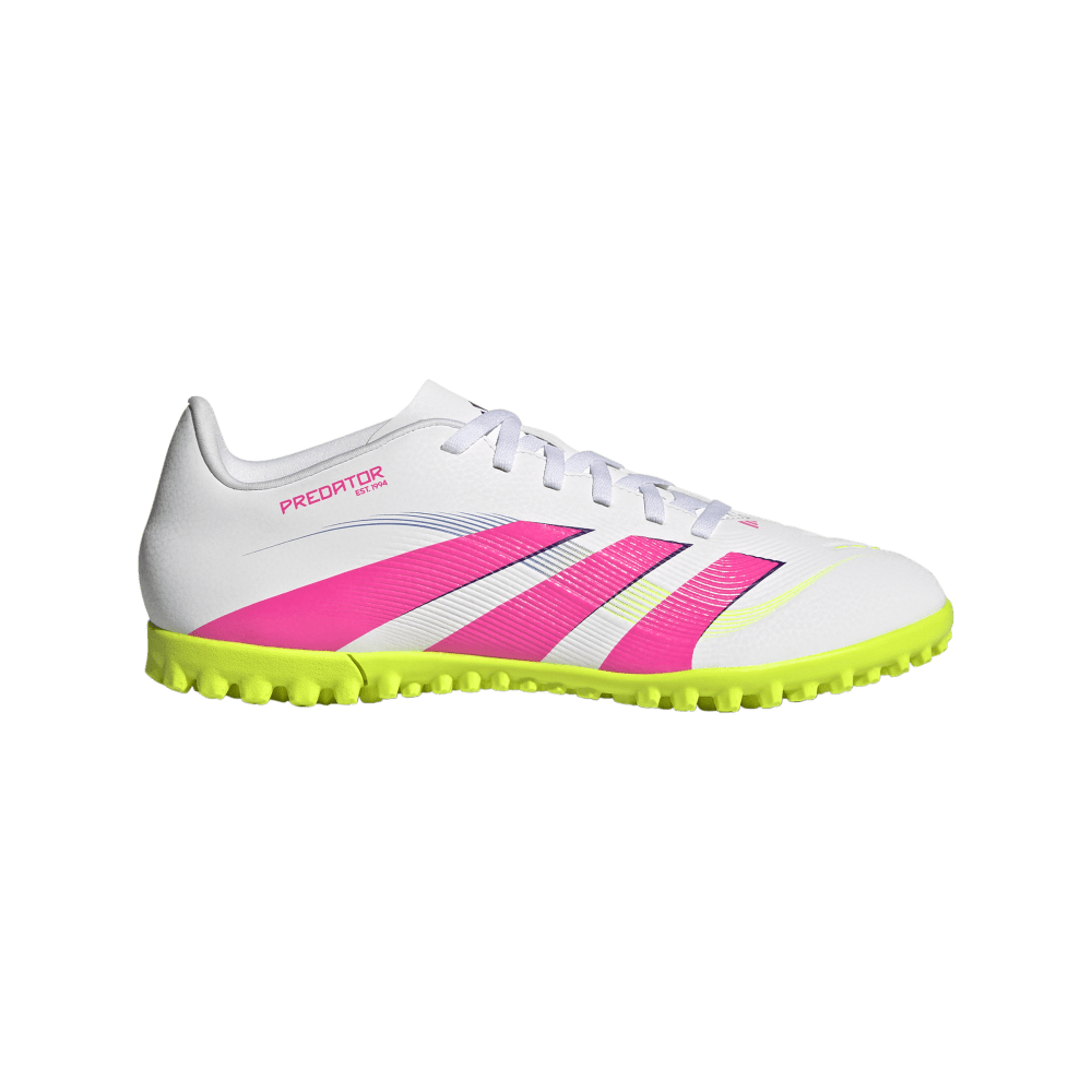 Adidas Guayos Predator Club Pasto Sintetico blanco unisex para futbol